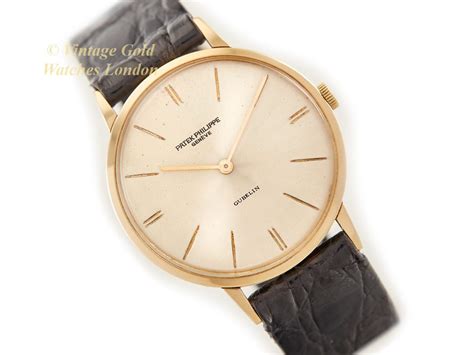 montre patek philippe 1970|patek philippe vintage gold.